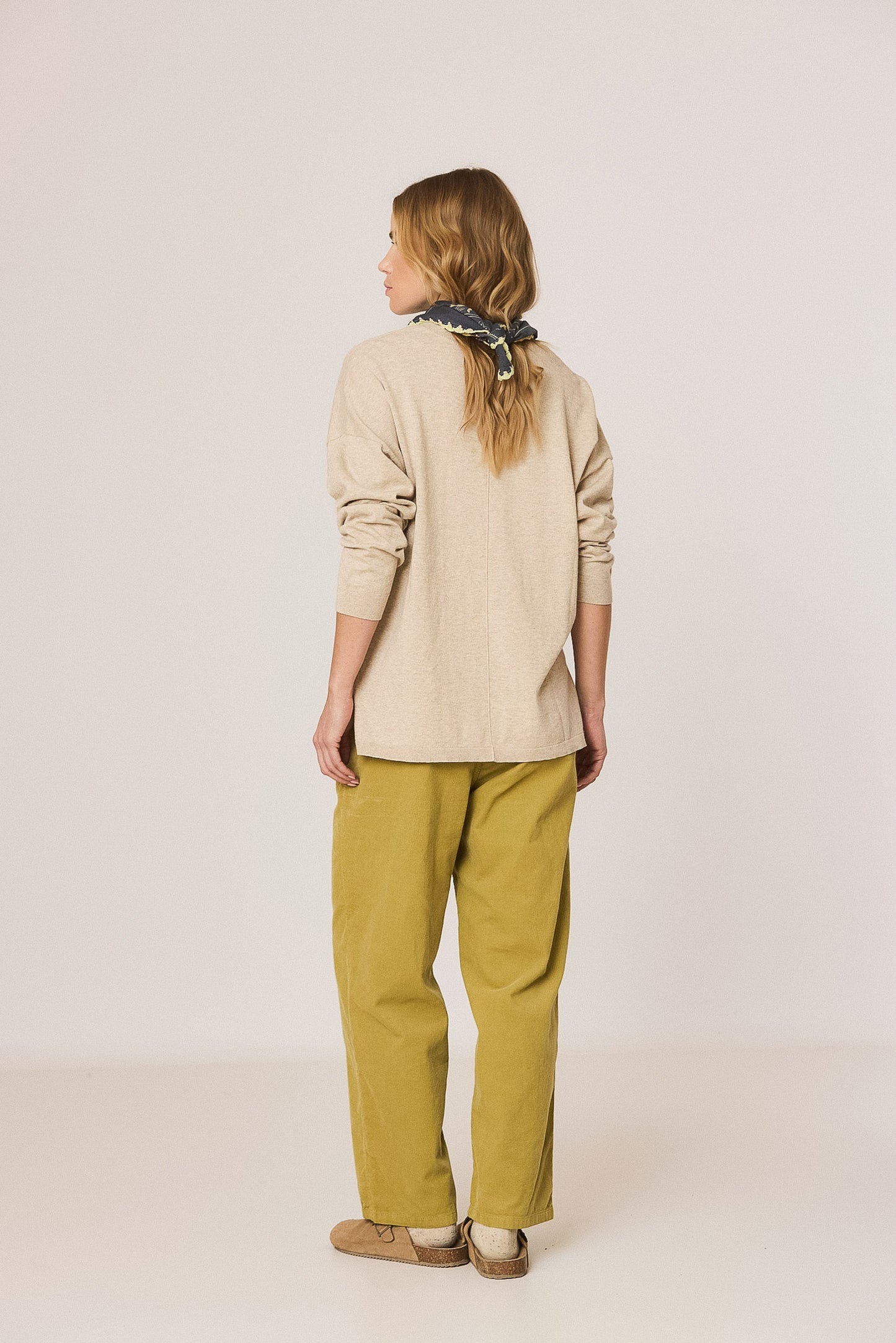 BASIC SWEATER WITH CASHMERE