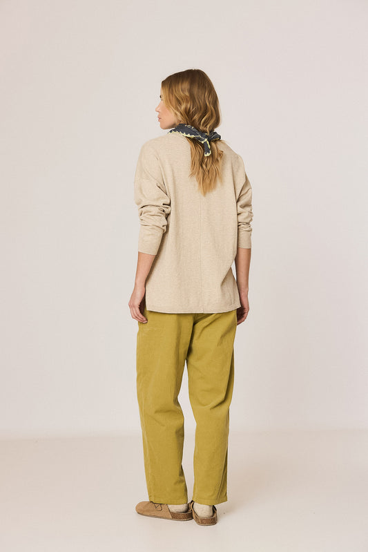 BASIC SWEATER WITH CASHMERE 4
