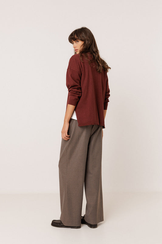 BASIC SWEATER WITH CASHMERE 3