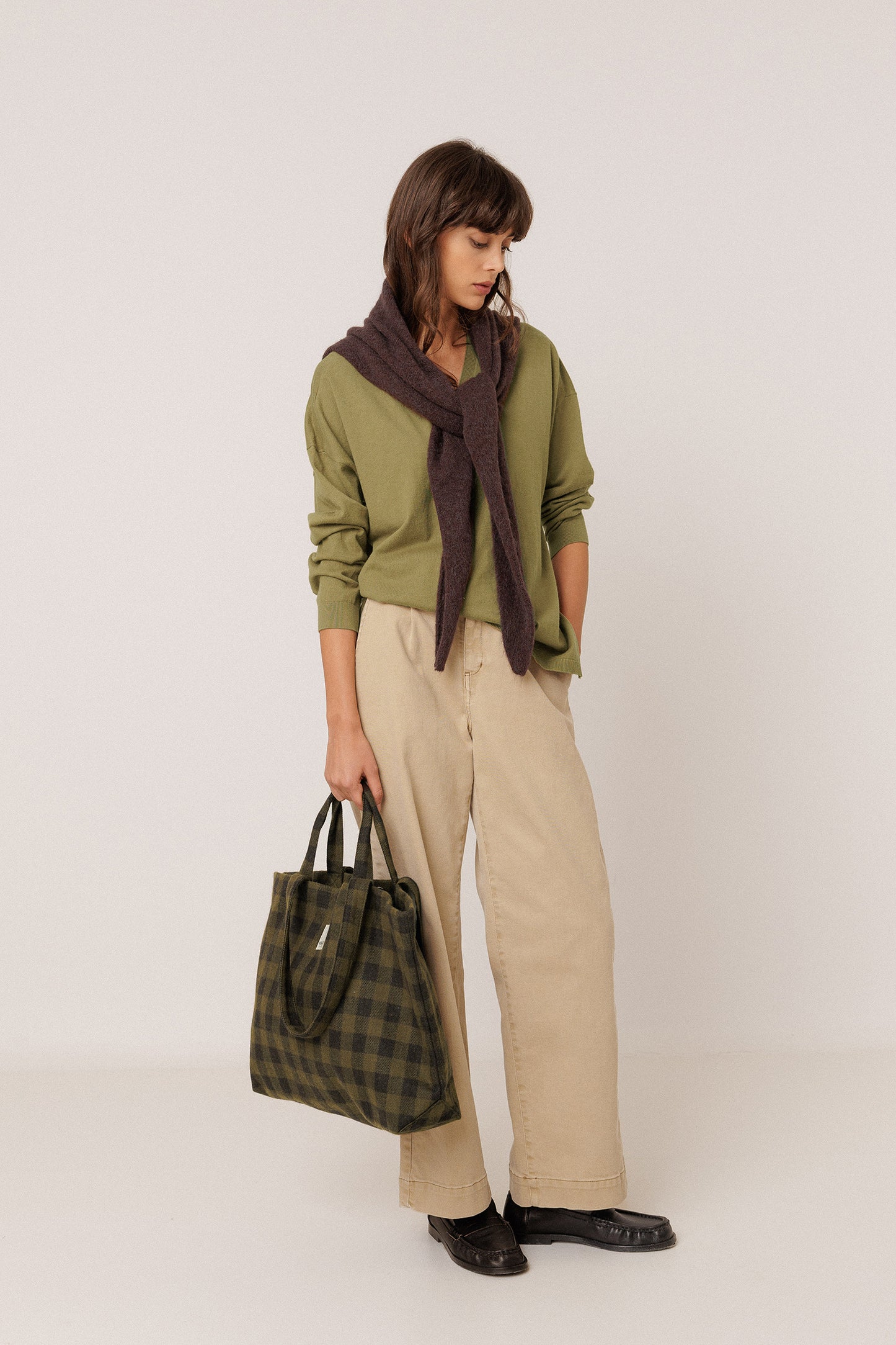 BASIC SWEATER WITH CASHMERE