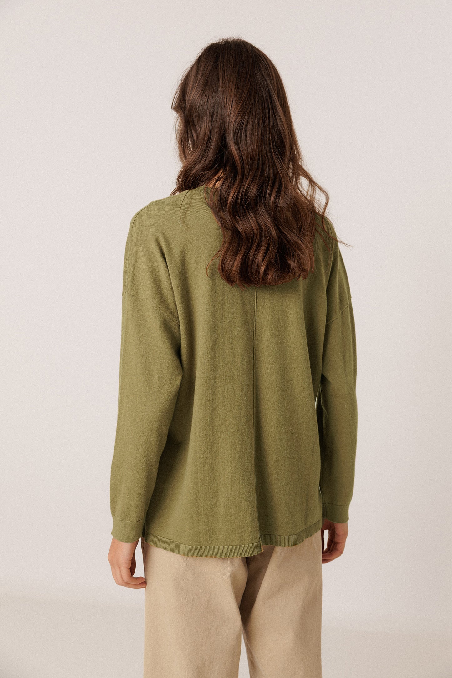 BASIC SWEATER WITH CASHMERE