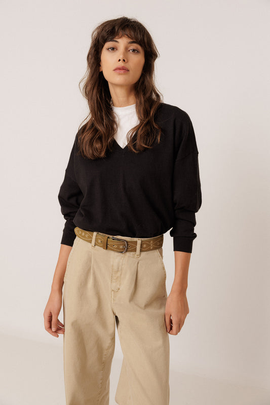 BASIC SWEATER WITH CASHMERE 2
