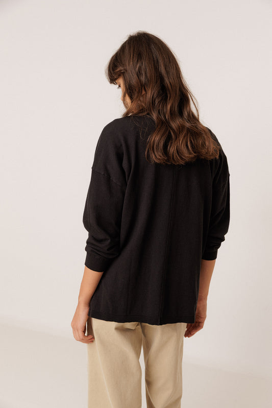BASIC SWEATER WITH CASHMERE 3