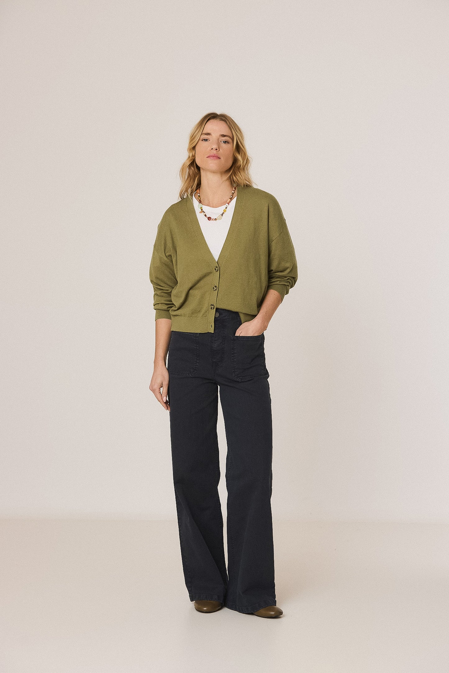 BASIC JACKET WITH CASHMERE