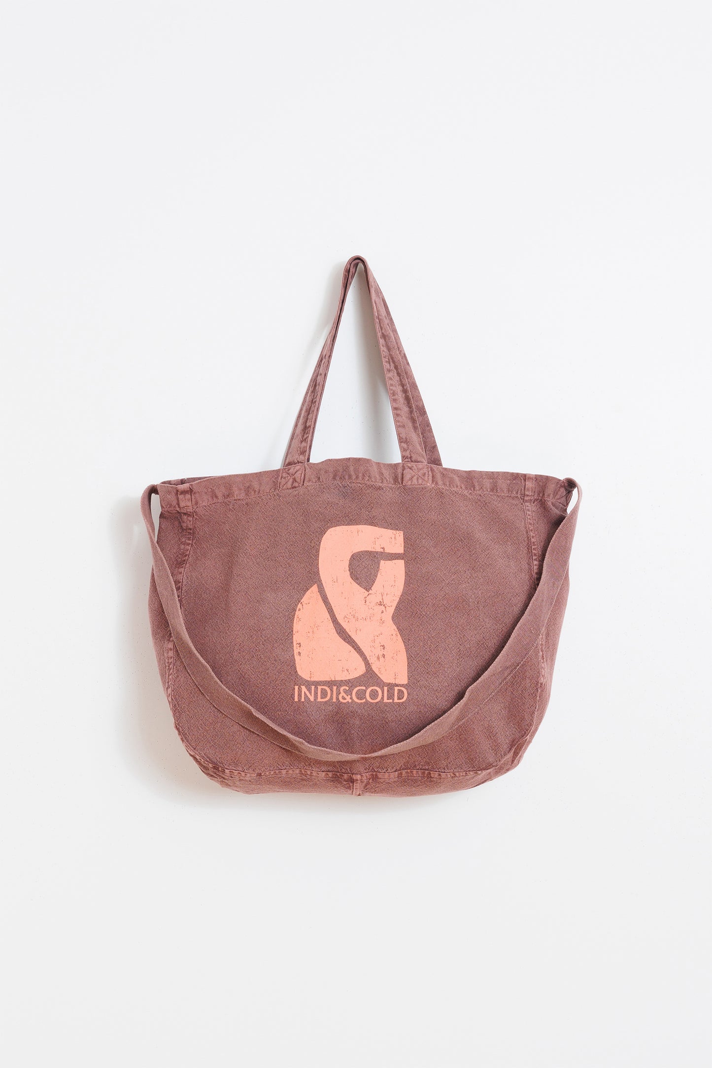 RECYCLED-COTTON MONOGRAMMED BAG