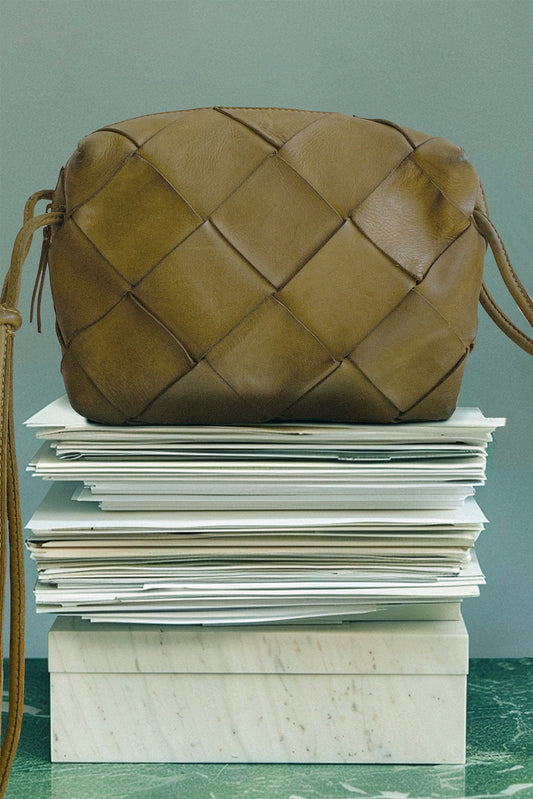 LEATHER BOX CROSSBODY BAG 3