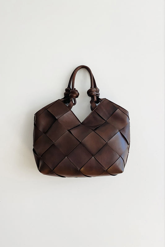KNOTTED LEATHER BAG 3
