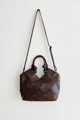 KNOTTED LEATHER BAG