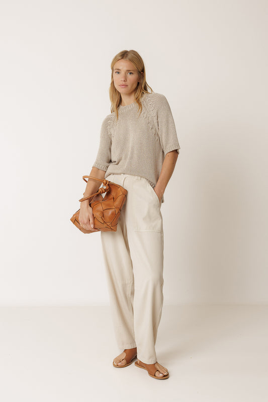 KNOTTED LEATHER BAG 2