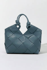 KNOTTED LEATHER BAG