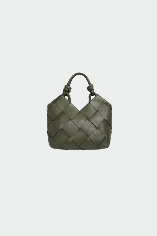 KNOTTED LEATHER BAG 3