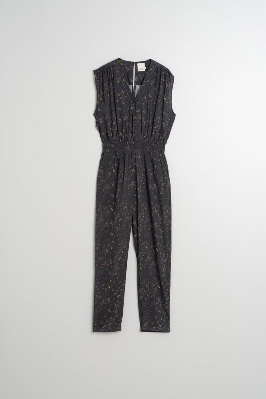 PRINTED COTTON JUMPSUIT