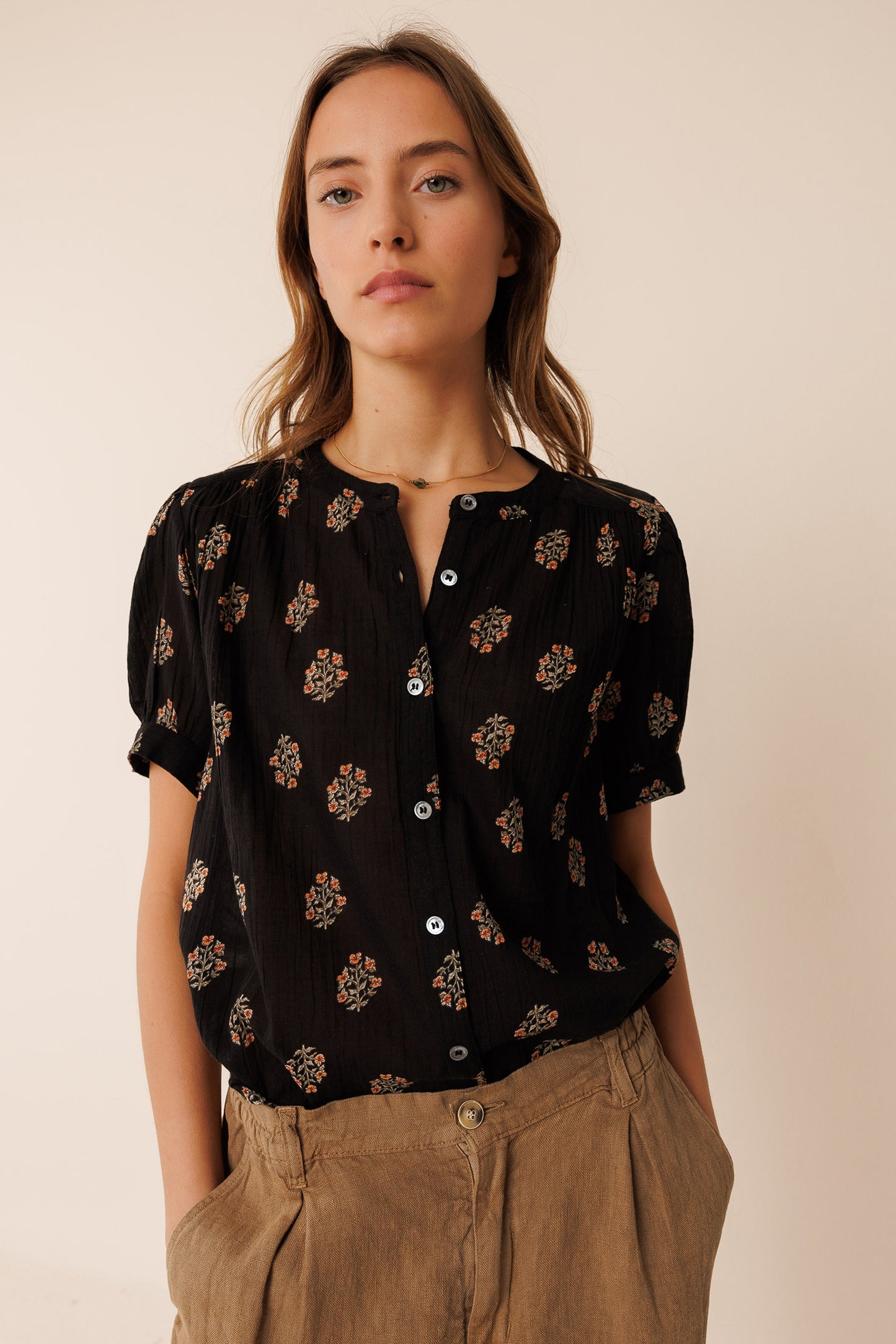 [CL] COTTON VOILE SHIRT