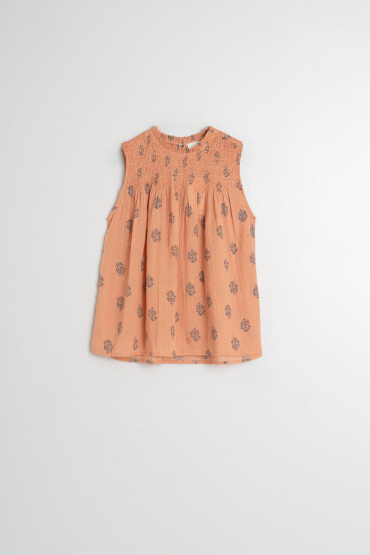 MANUAL SMOCK BLOUSE