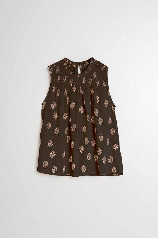 MANUAL SMOCK BLOUSE