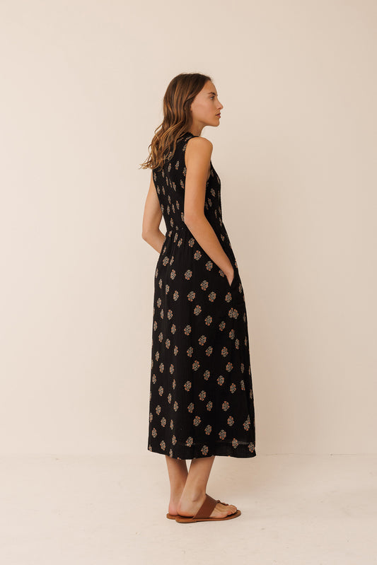 ELASTIC WAIST DRESS
