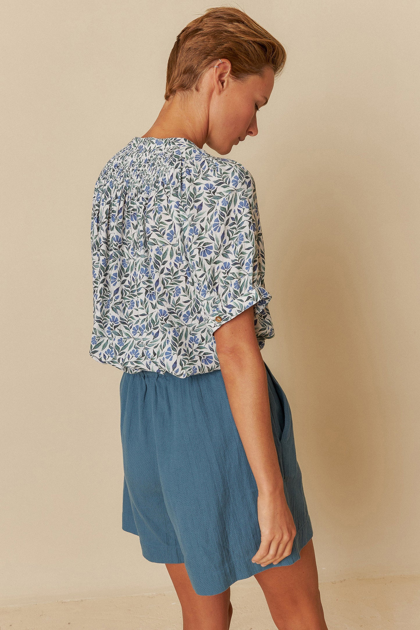 WATERCOLOR FLOWER SHIRT