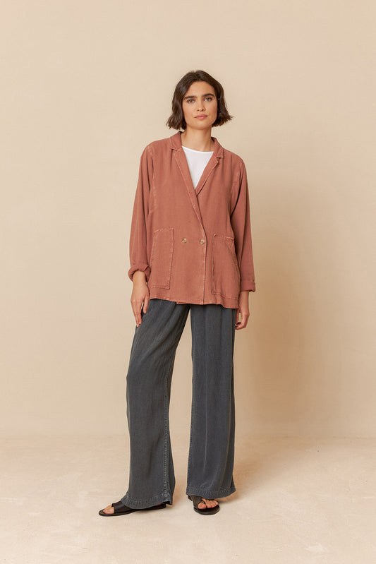 VINTAGE TEXTURED BLAZER