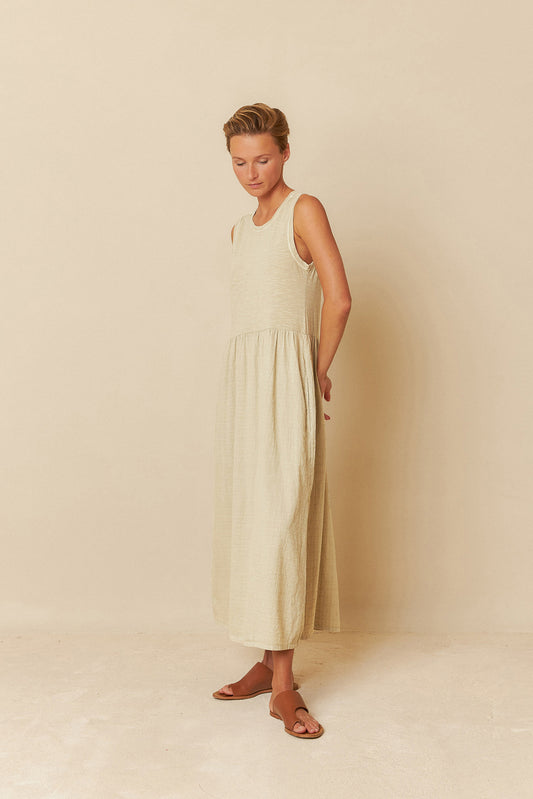 WASHED EFFECT DRESS