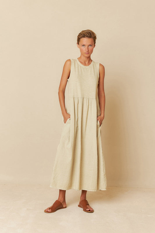 WASHED EFFECT DRESS
