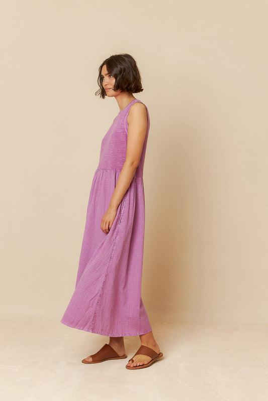 WASHED EFFECT DRESS