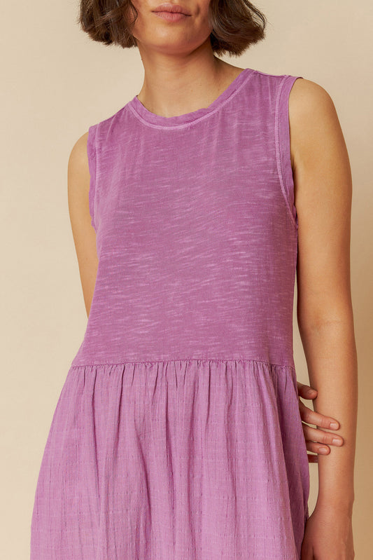 WASHED EFFECT DRESS