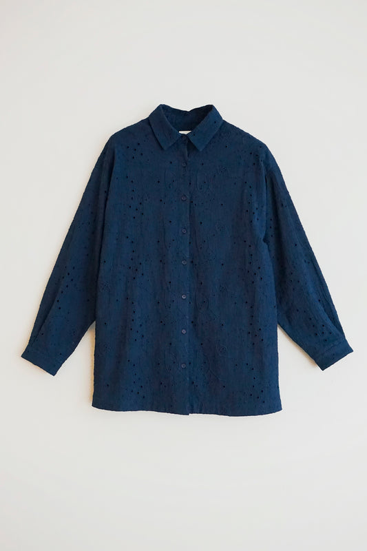 SCHIFFLI EMBROIDERY SHIRT