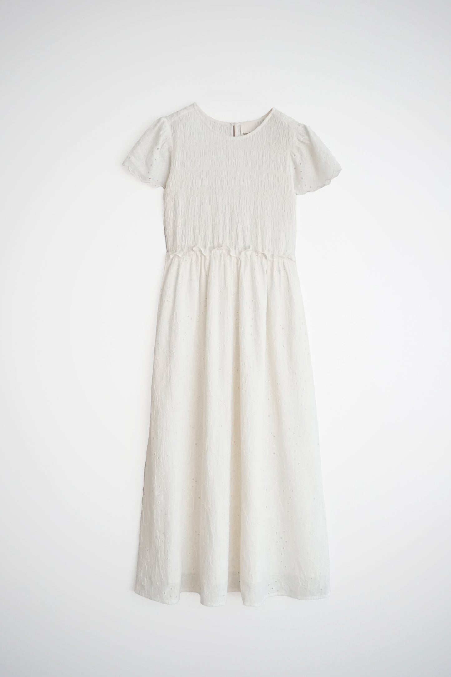 SCHIFFLI EMBROIDERY DRESS