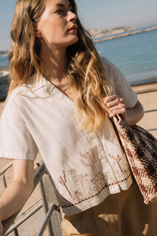 COTTON CACTUS SHIRT