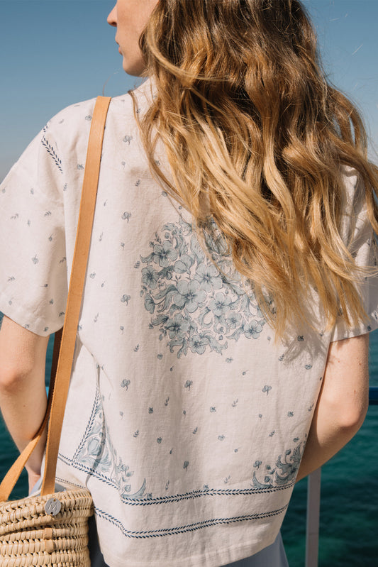 COTTON FLOWER SHIRT