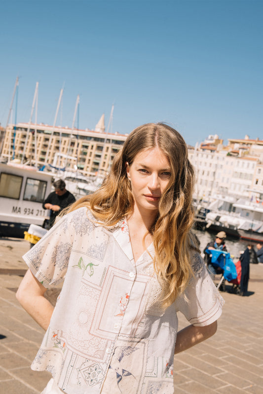 PATCH PRINT SHIRT