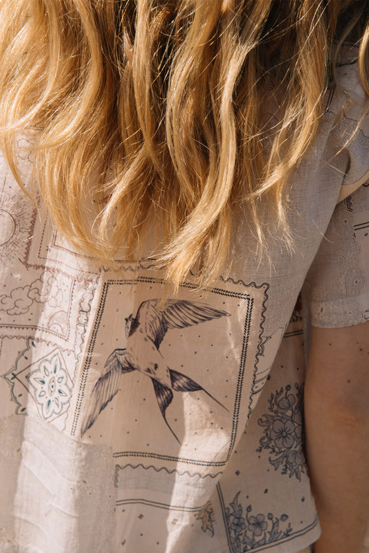 PATCH PRINT SHIRT