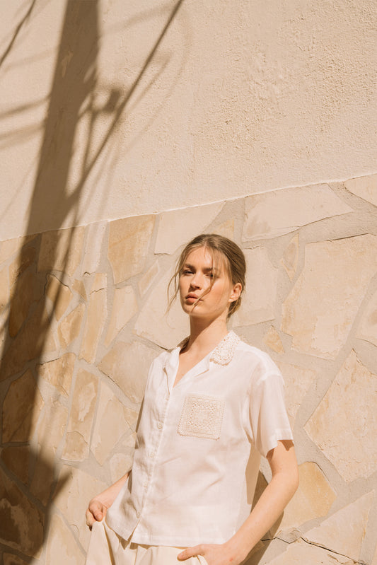 CROCHET PATCH SHIRT