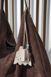 LEATHER BLOUSE CHARM