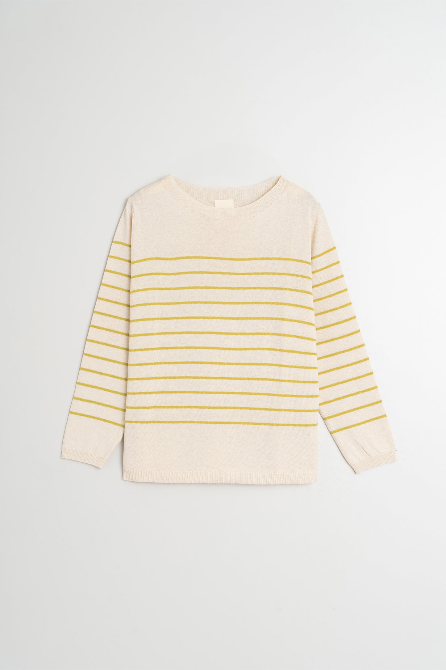 [CL] BOAT-NECK KNITTED SAILOR SWEATER