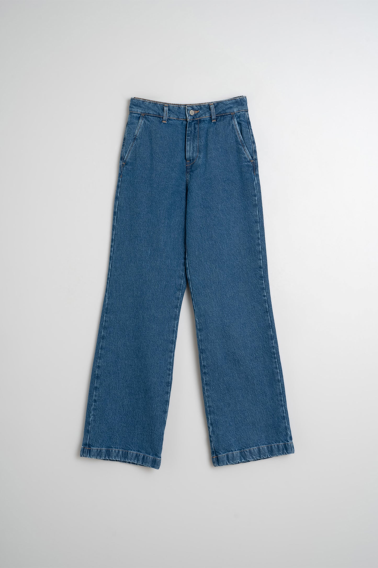 WIDE LEG CHINO PANTS