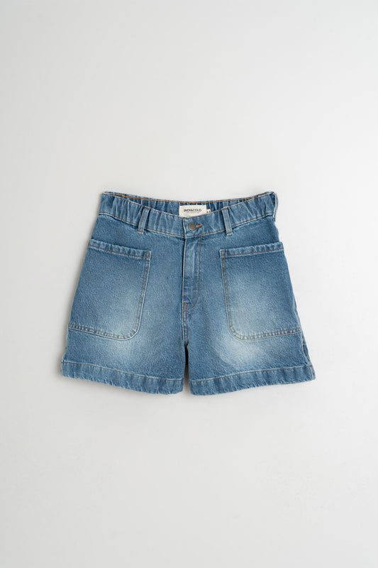 RETRO DENIM SHORTS