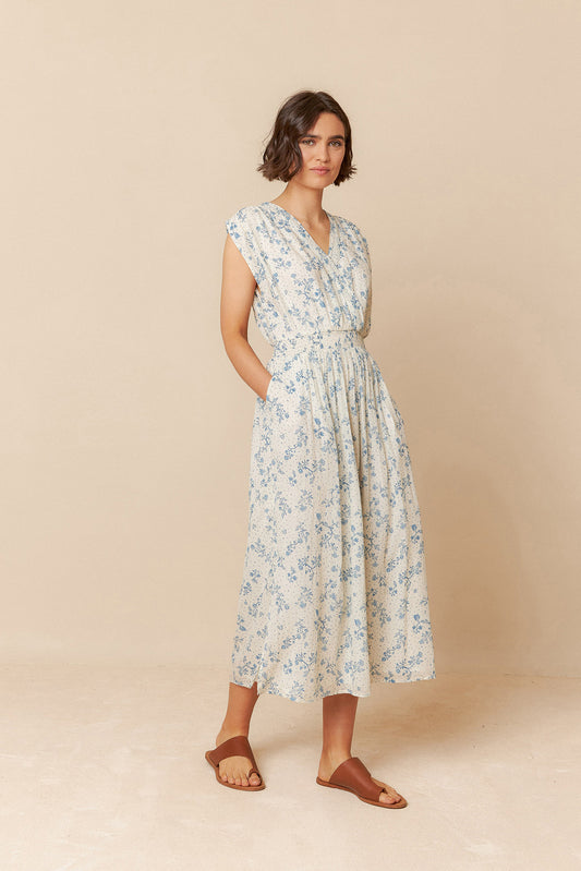 CROSSOVER ELASTIC DRESS