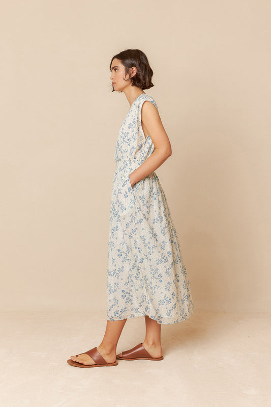 CROSSOVER ELASTIC DRESS