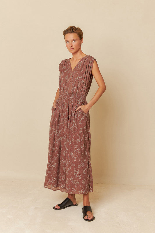 CROSSOVER ELASTIC DRESS