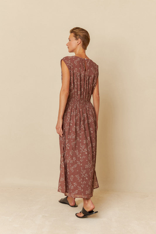 CROSSOVER ELASTIC DRESS