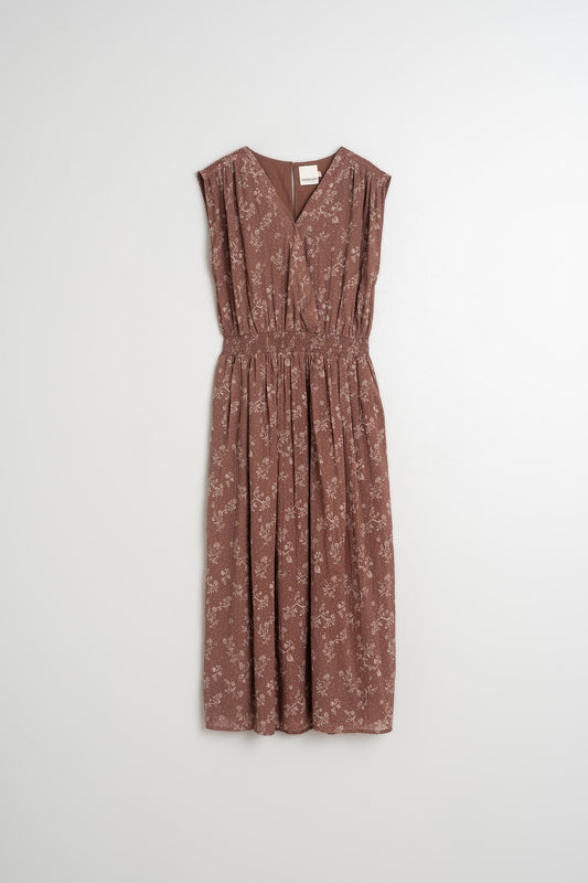 CROSSOVER ELASTIC DRESS