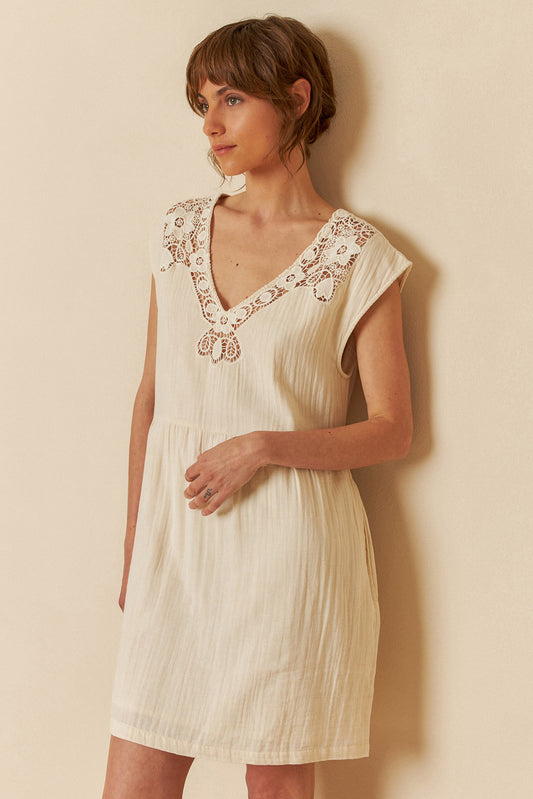 DOUBLE GAUZE DRESS