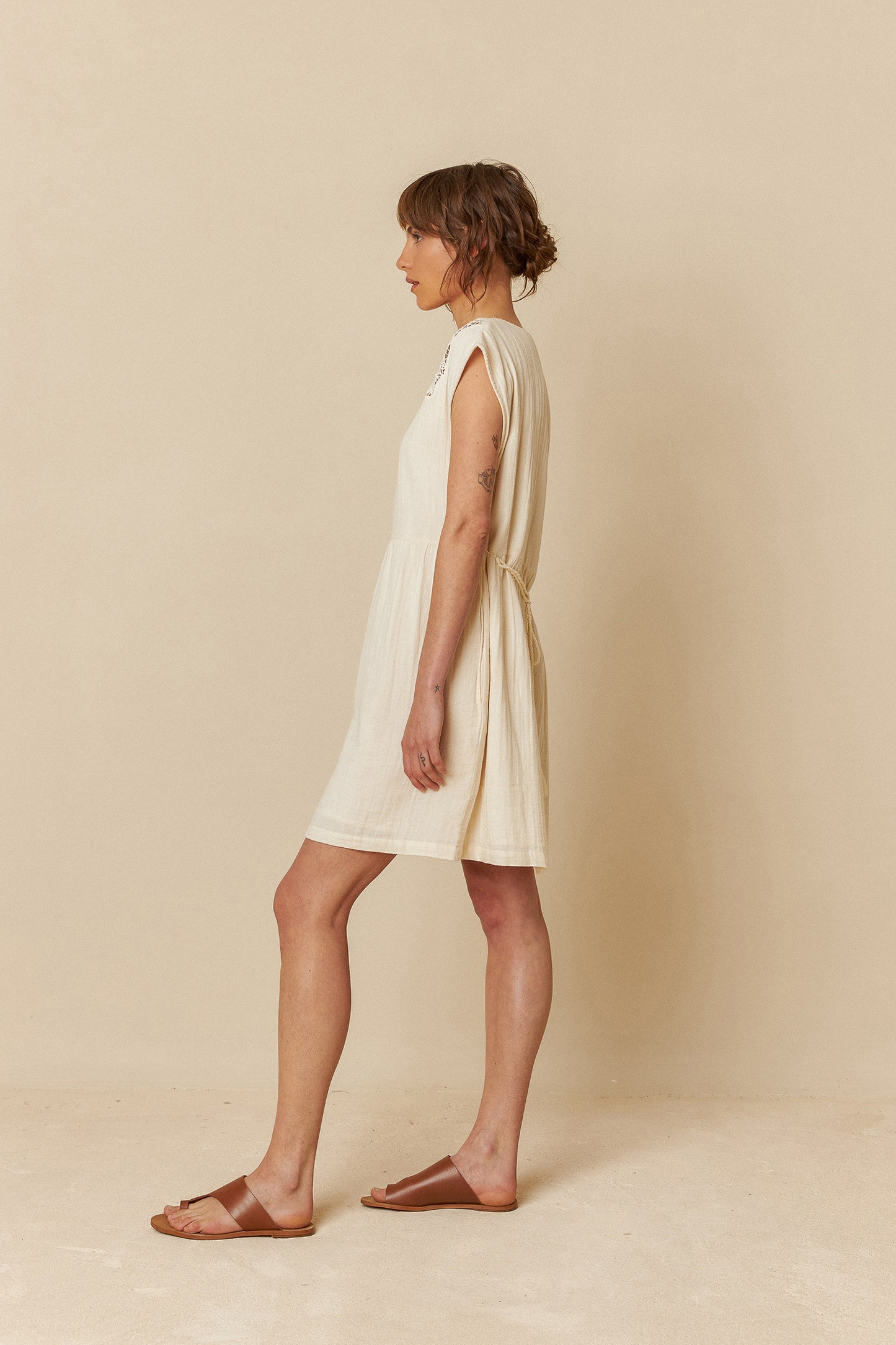 DOUBLE GAUZE DRESS