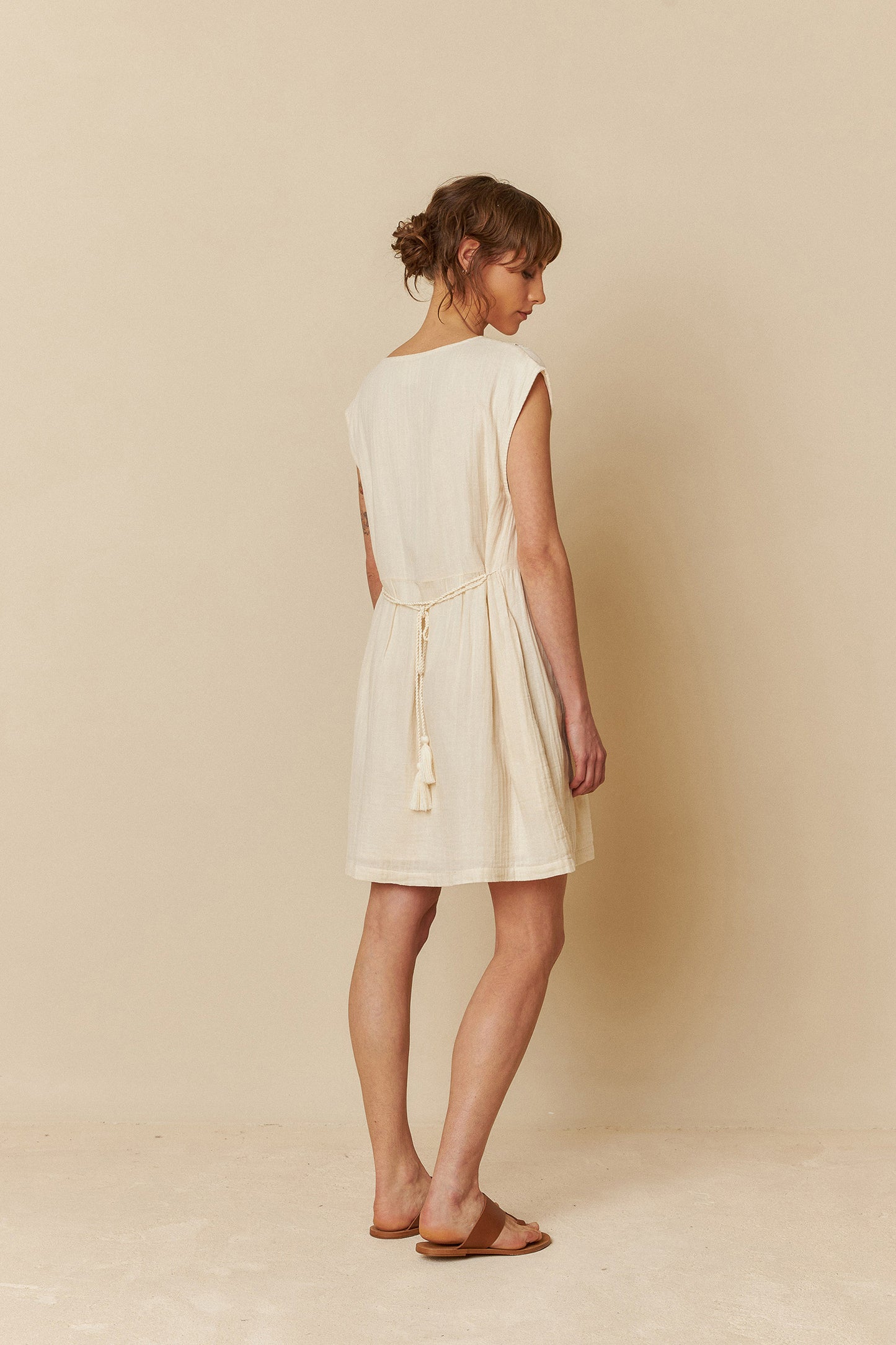 DOUBLE GAUZE DRESS