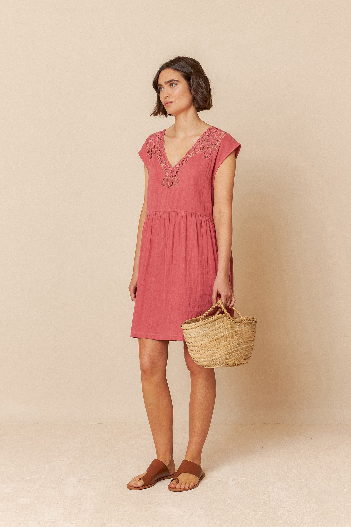 DOUBLE GAUZE DRESS