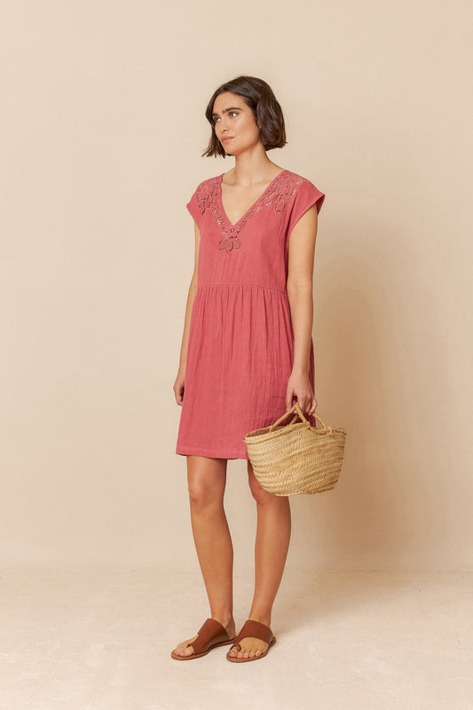 DOUBLE GAUZE DRESS