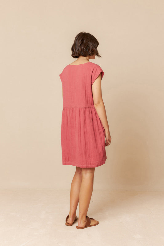 DOUBLE GAUZE DRESS