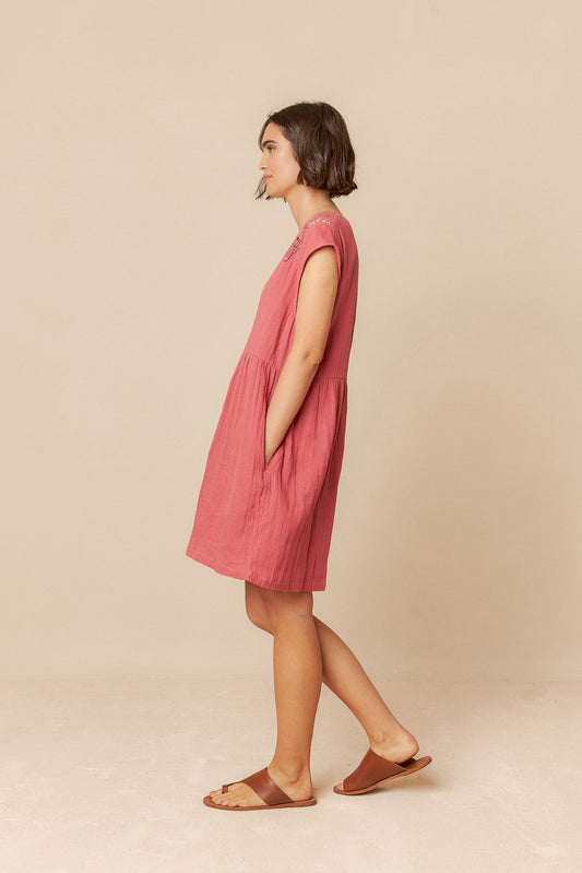 DOUBLE GAUZE DRESS