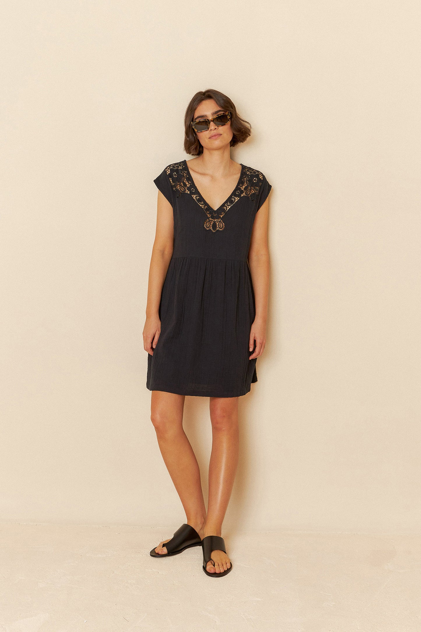 DOUBLE GAUZE DRESS